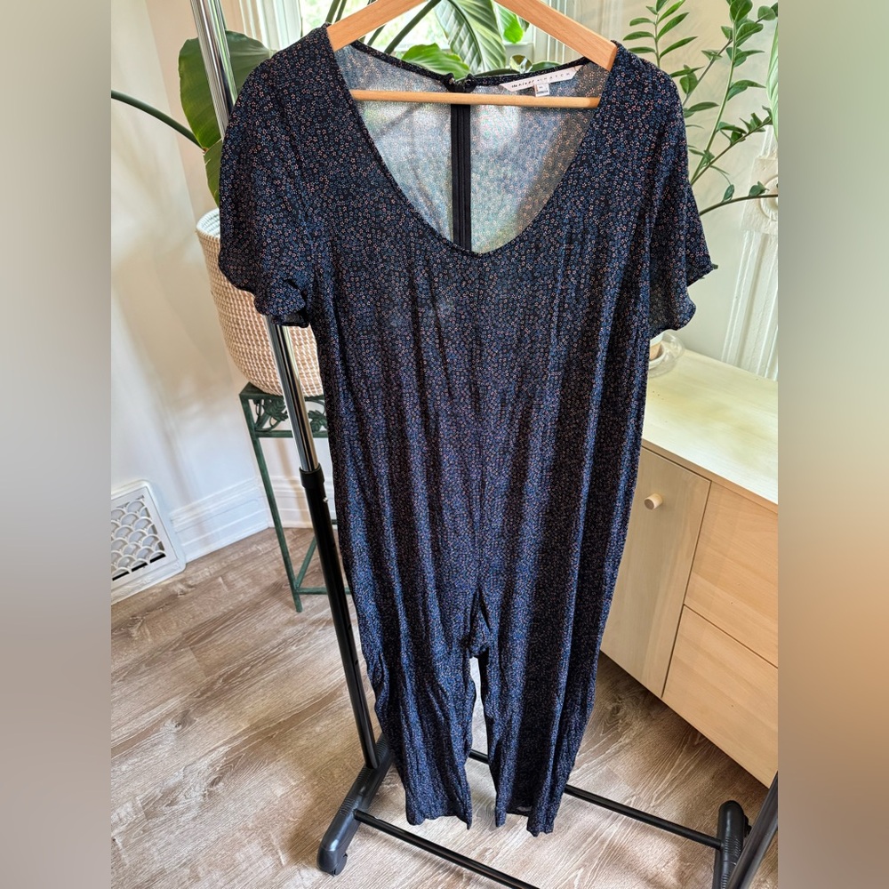 The Nines by HATCH Navy Jumpsuit